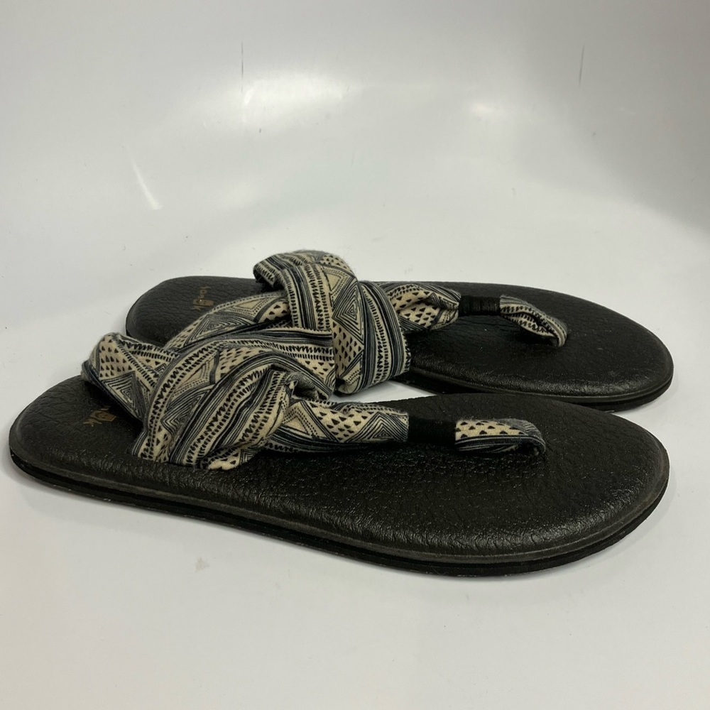 Sanuk‎ yoga mat sling back sandals size 8